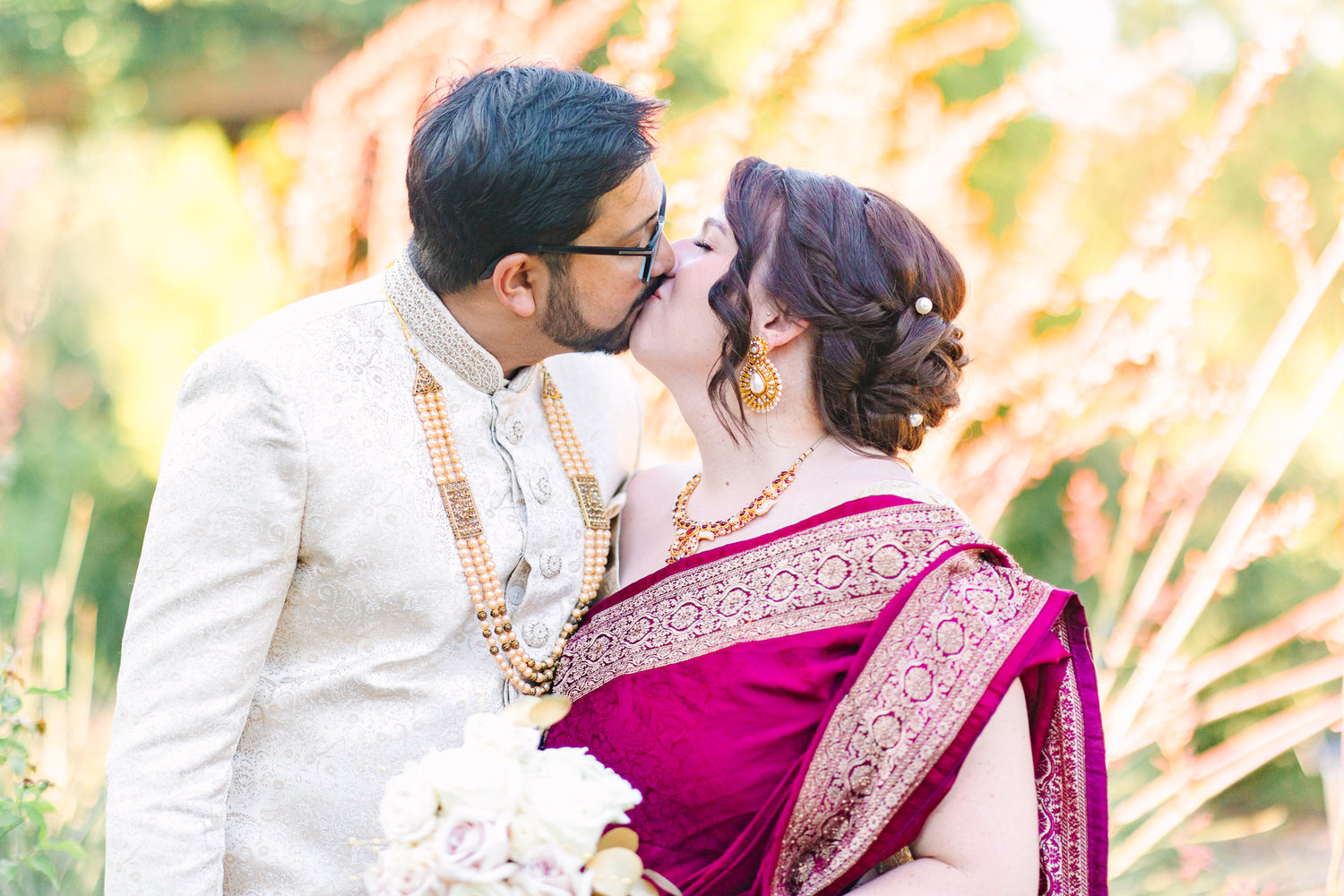 Wedding at The Fort Worth Botanic Garden & Modern Art Museum Fort