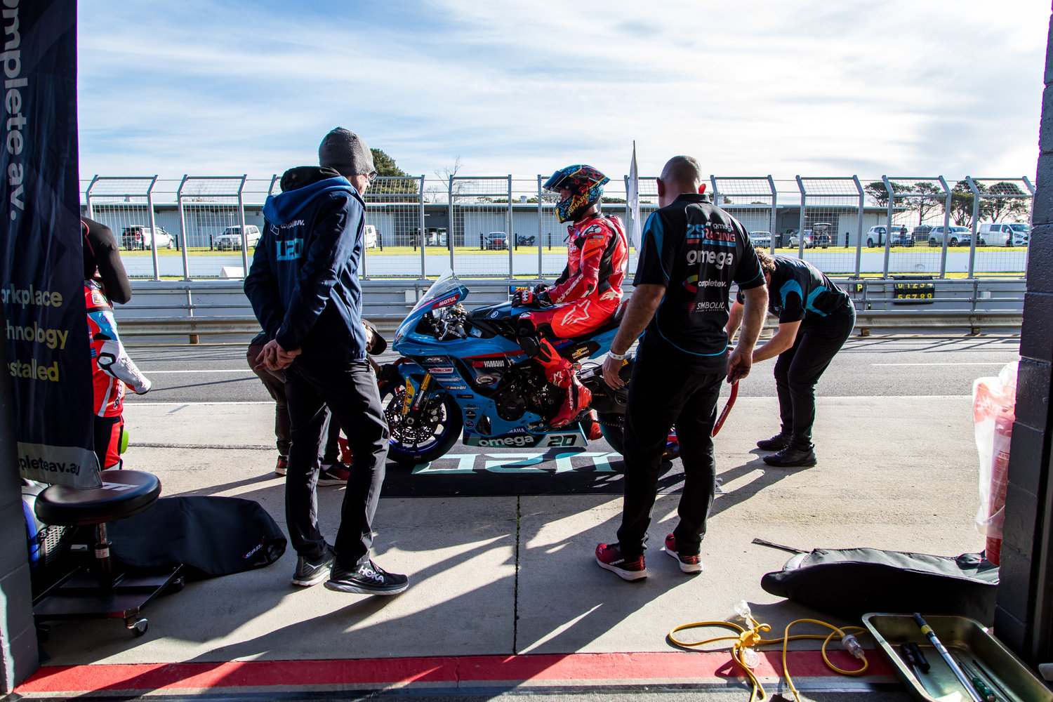 TEAM REPORT: Omega Racing Team / ASBK RD 6 - Pit Lane Studio
