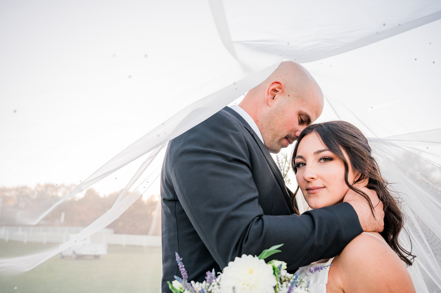 Dreamy Lavender Farm Wedding: Kailey and Patrick at The Farm at ...
