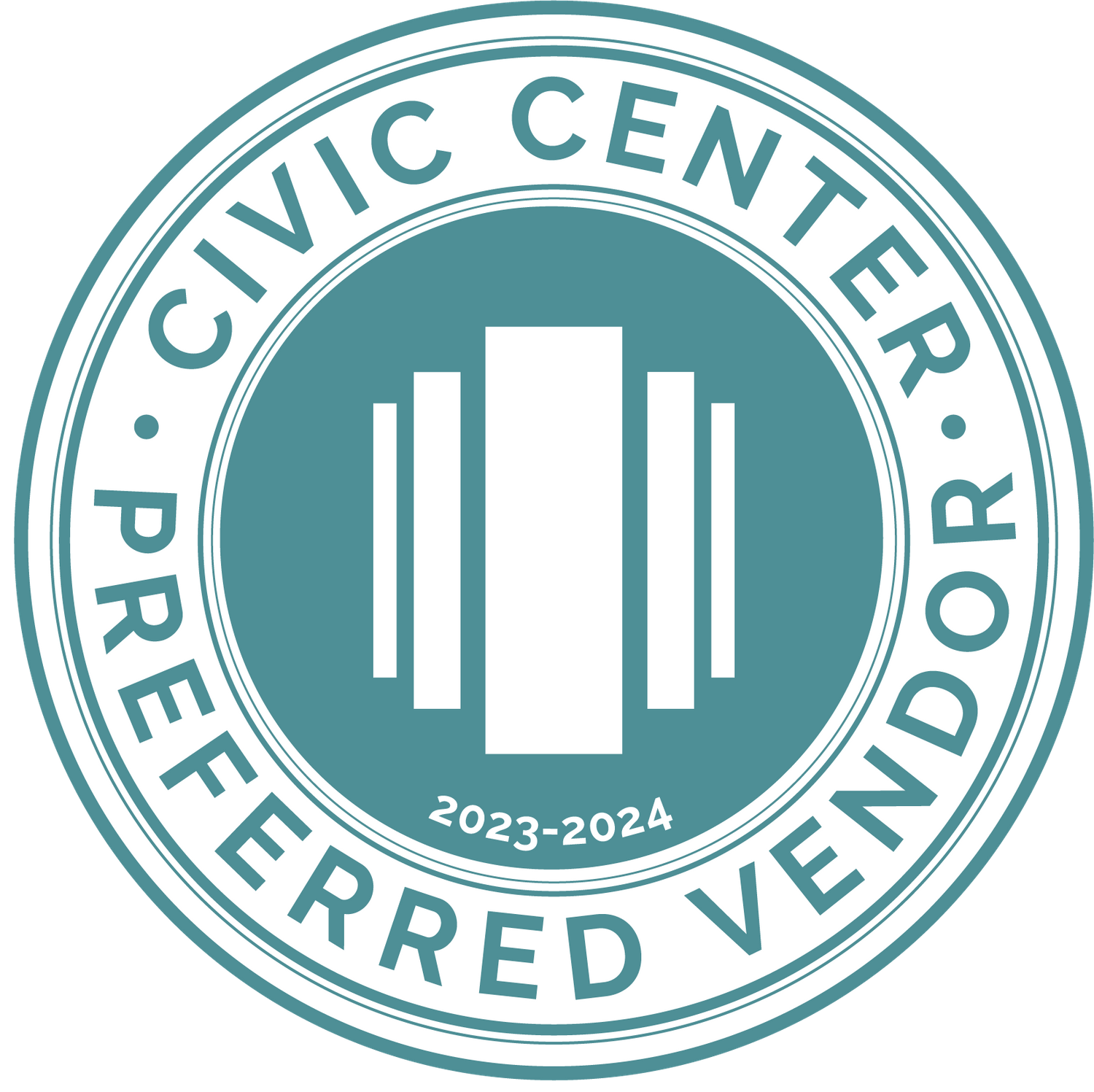 civic center perferred vendor decal in okc