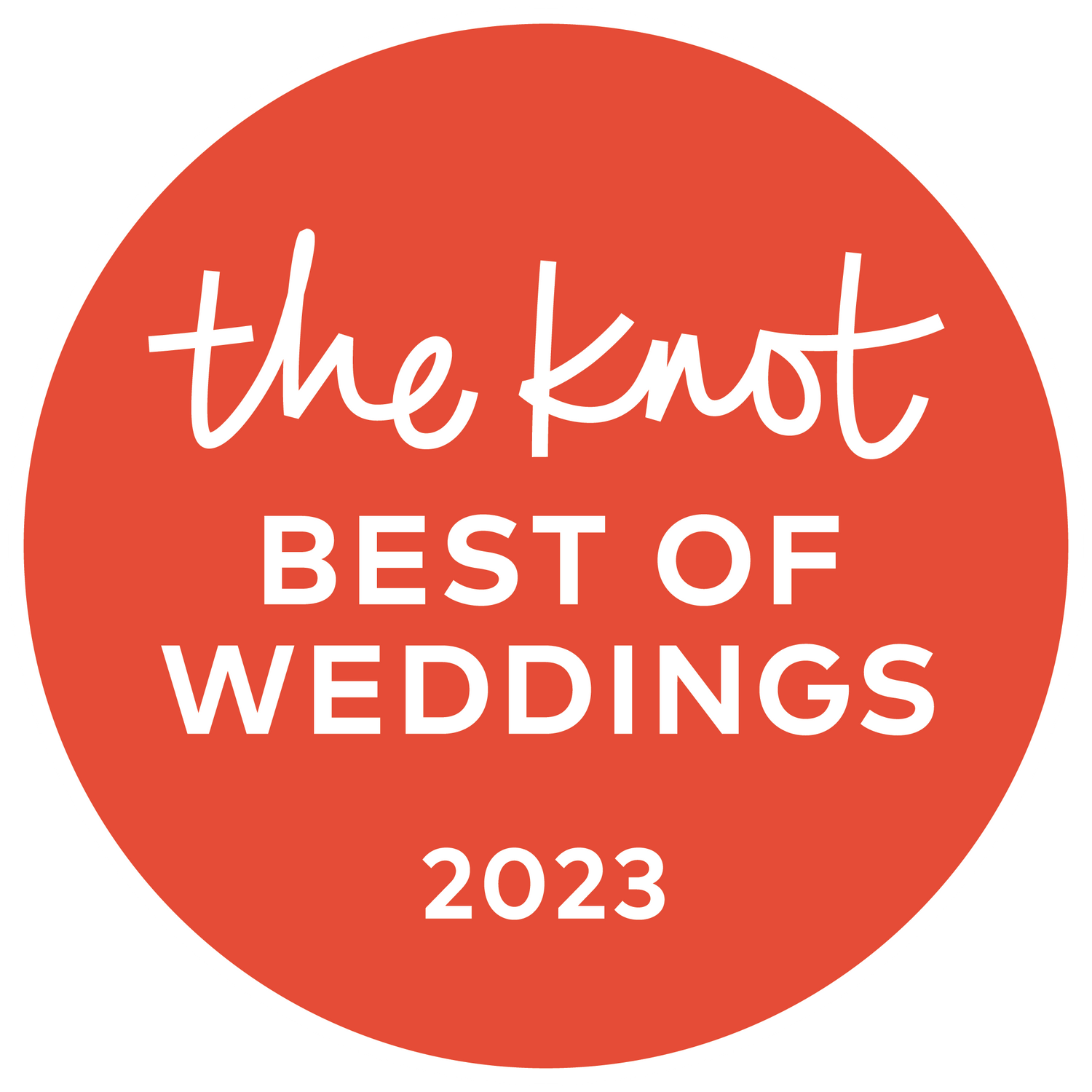 Clay Benedict Photography Best of Weddings 2023 Award