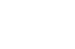White silhouette logo of BCB Homes showing modern house design against black background.