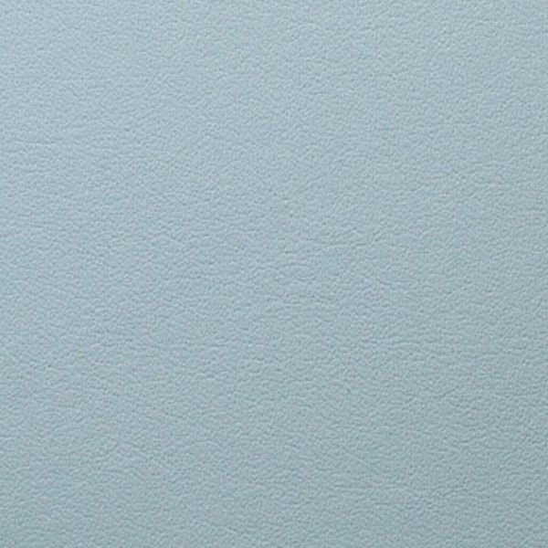 Close-up texture of light blue leather material with a subtle grain pattern.