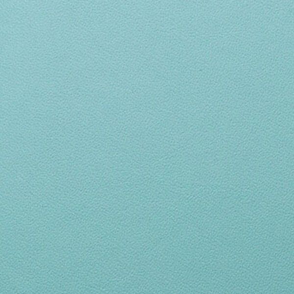 Aqua blue leather surface showing subtle textured pattern.