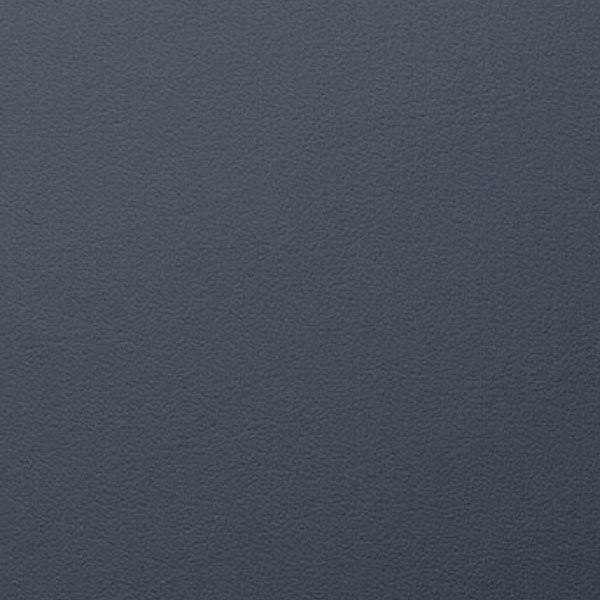 Dark gray leather material with subtle textured surface.