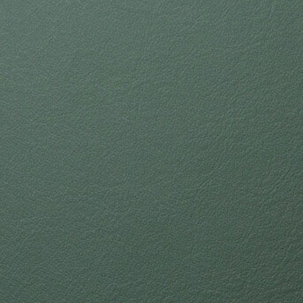 Forest green leather surface with fine grain texture.