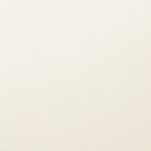 Pure white leather material with fine grain texture.