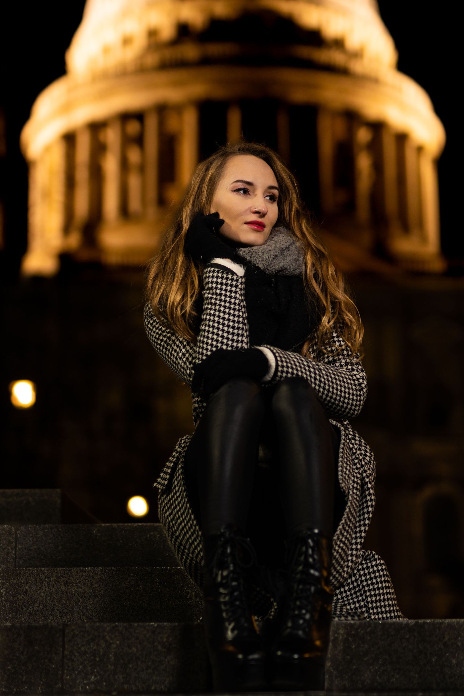 London portraiture photoshoot with a model by Kush Rattan Photography