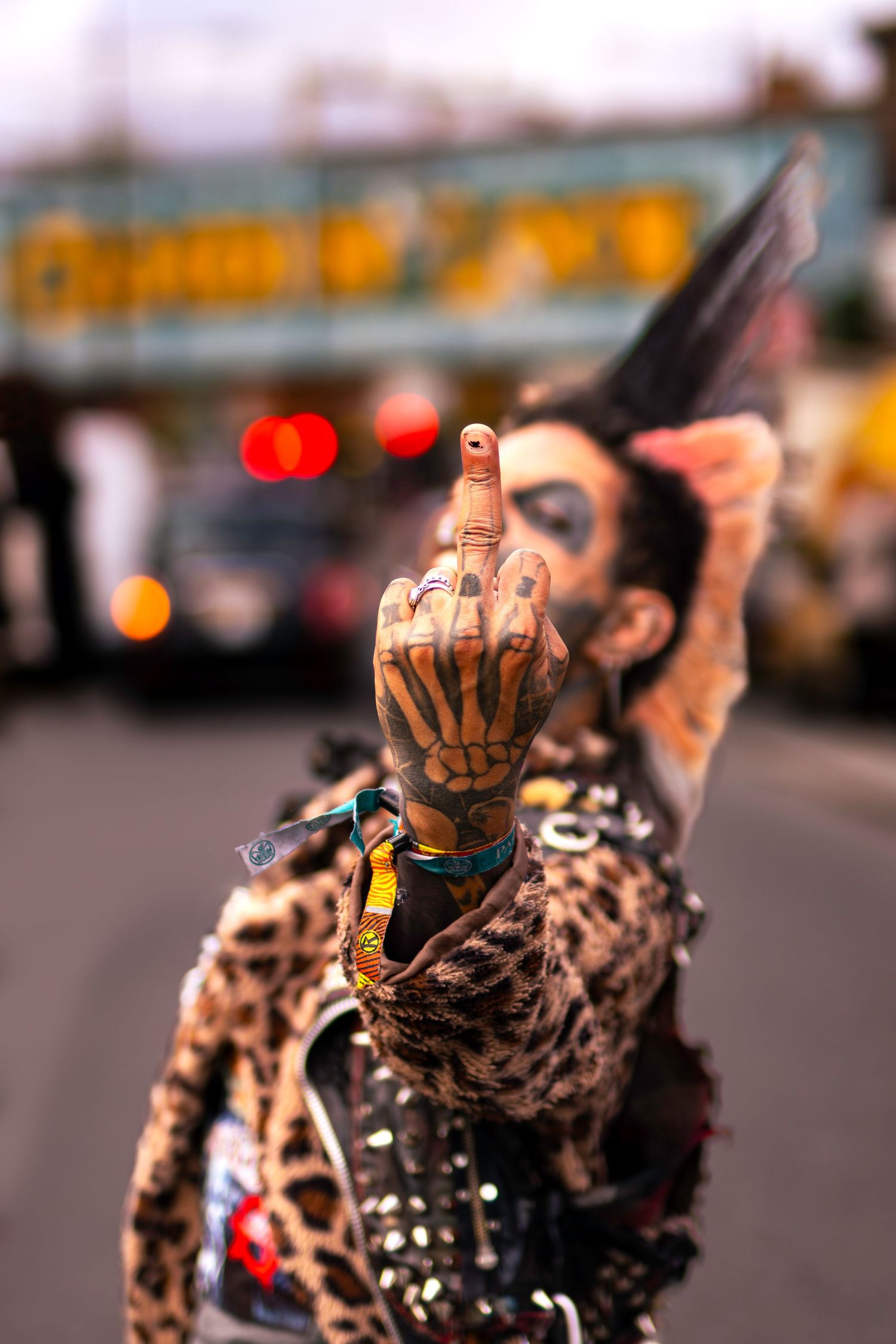 Zombiepunk photoshoot in Camden London Punk by Kush Rattan Photography