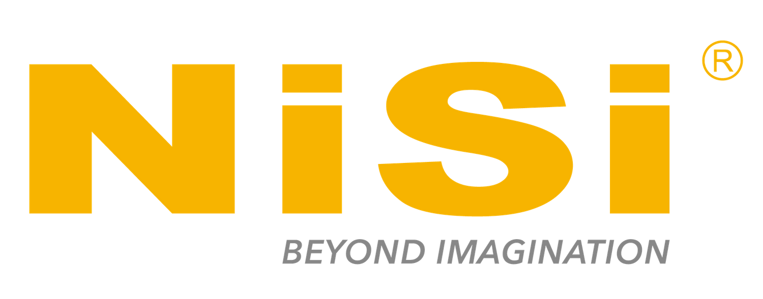 NiSi logo in yellow text with 
