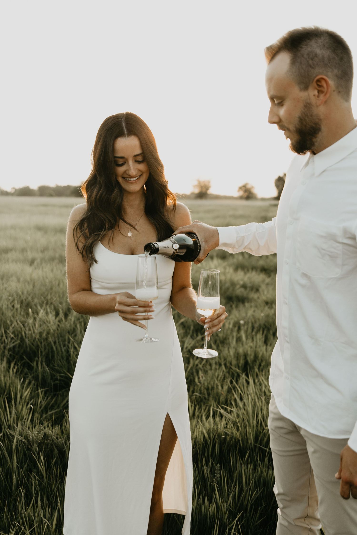 sunset ottawa engagement session