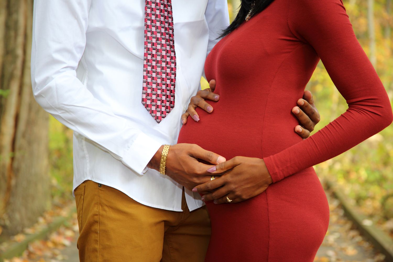 Belly Bump in Autumn
