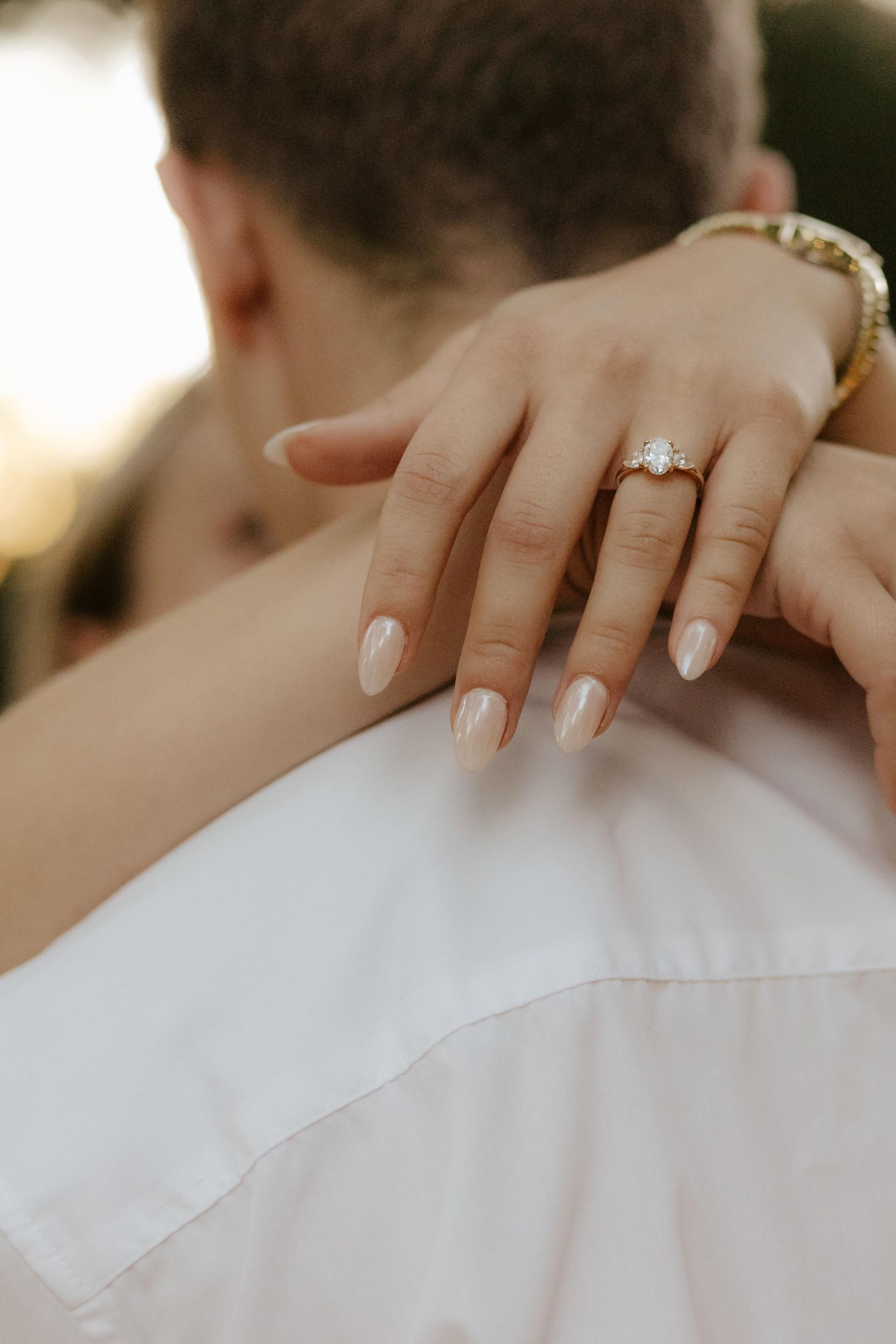 Romantic candlelight proposal at Hazel Abel Park in Lincoln, NE. The perfect intimate setting for a surprise engagement!