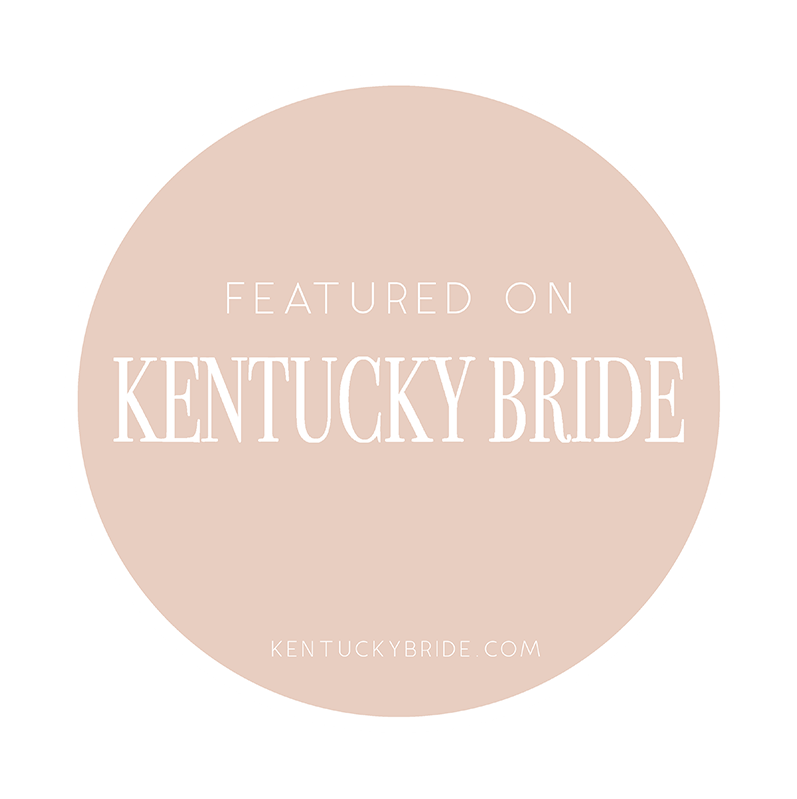 as featured in kentucky bride magazine