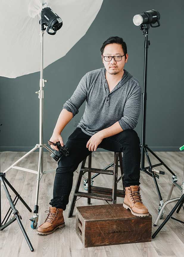 photo of the owner and creative director of Heartfelt Studio