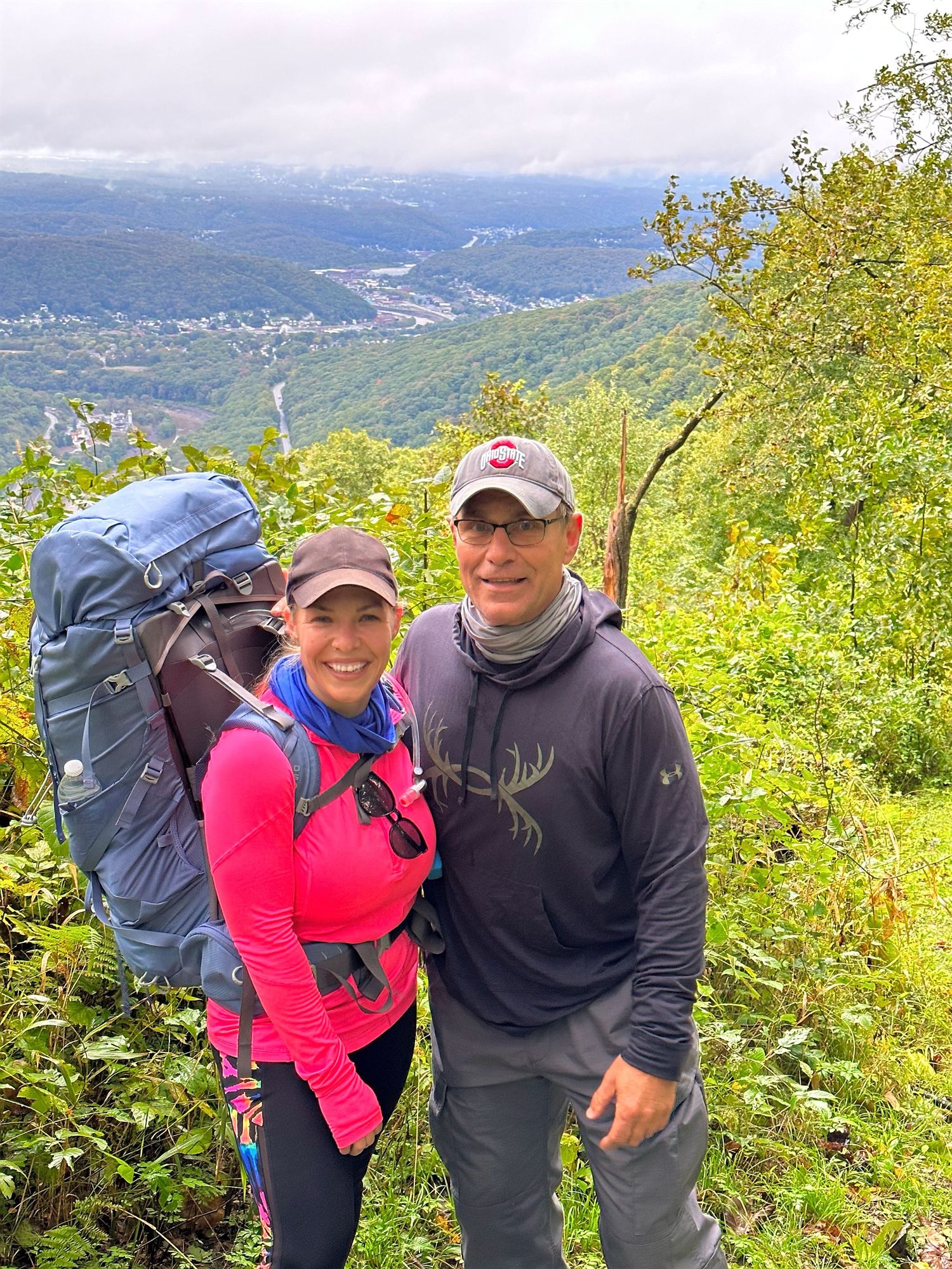70+ mile hike with my dad and sister
