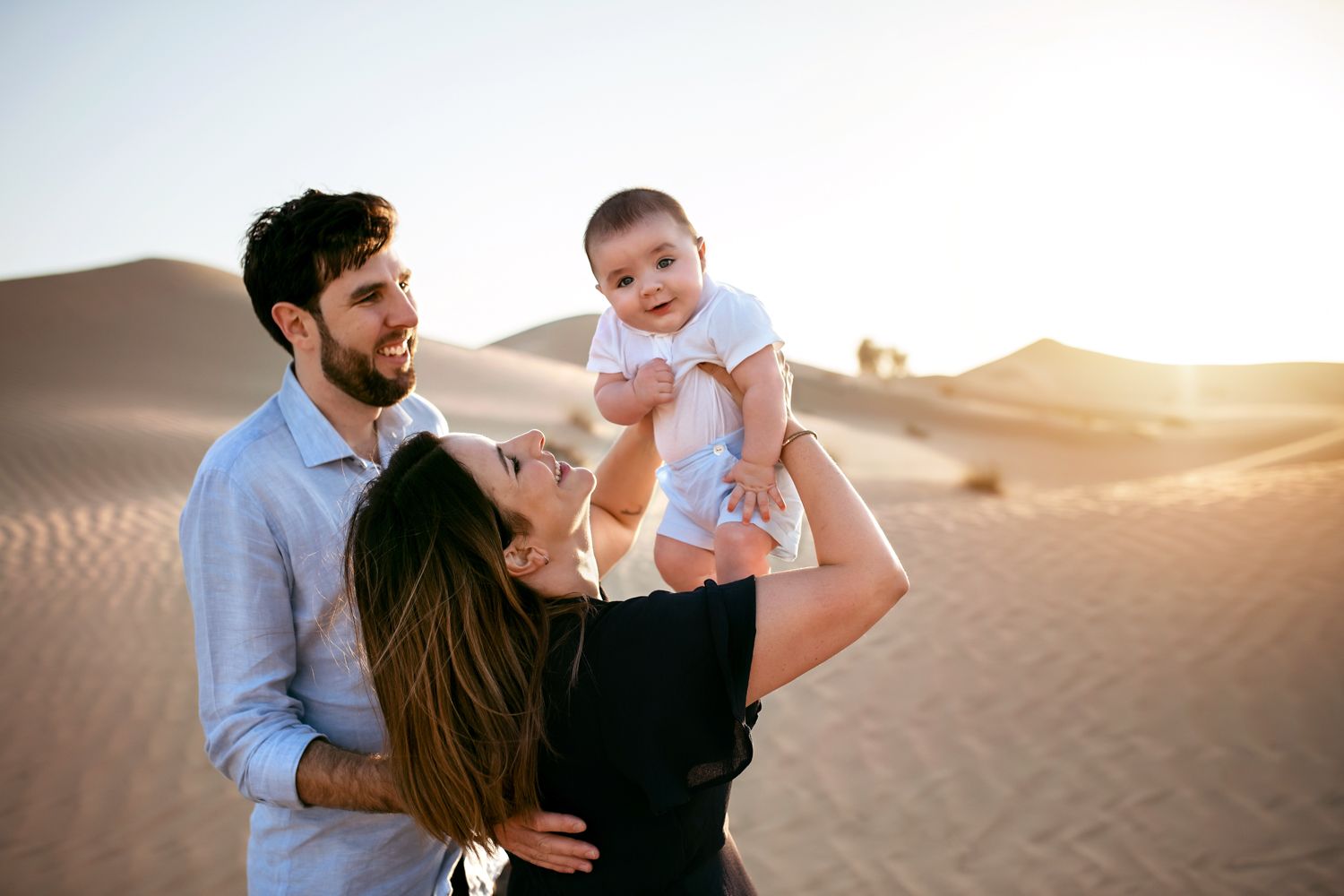 Desert family photos Dubai Jacqui Nightscales