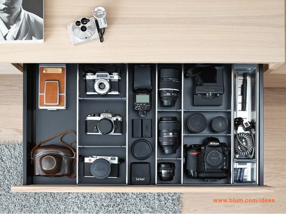 Organiser votre matériel photo dans le studio March'Mallow Photographie