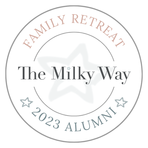 The Milky Way Family Retreat badge, 2023 Alumni. About Me Page. Doughman Photography
