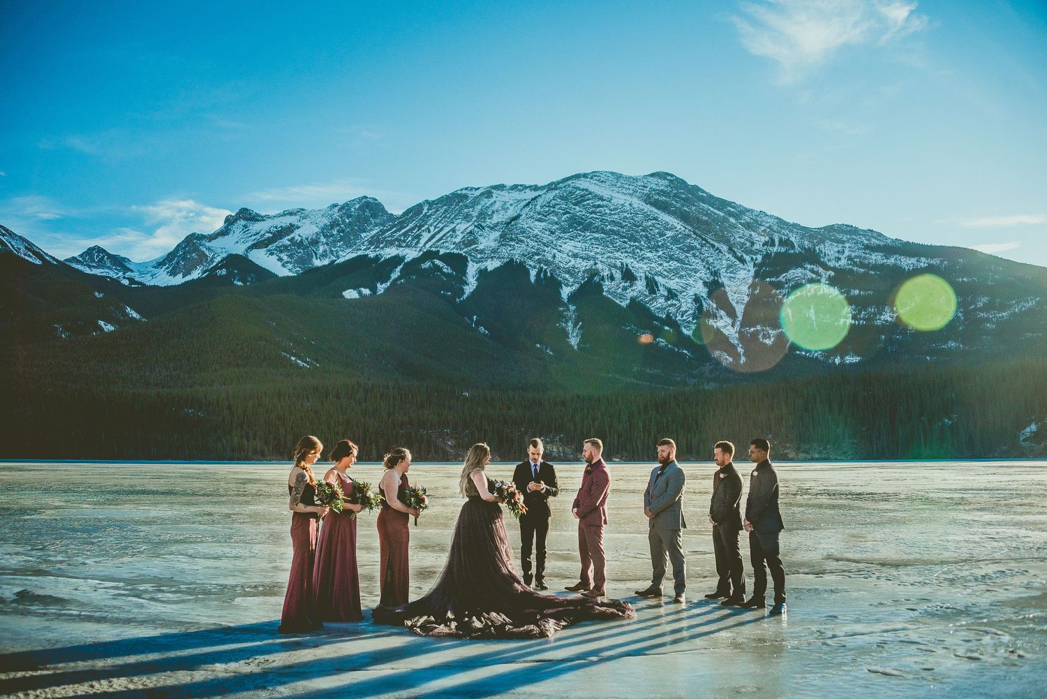 Best Edmonton Elopement Wedding Mountain Photographer Shalene Dawn Photography