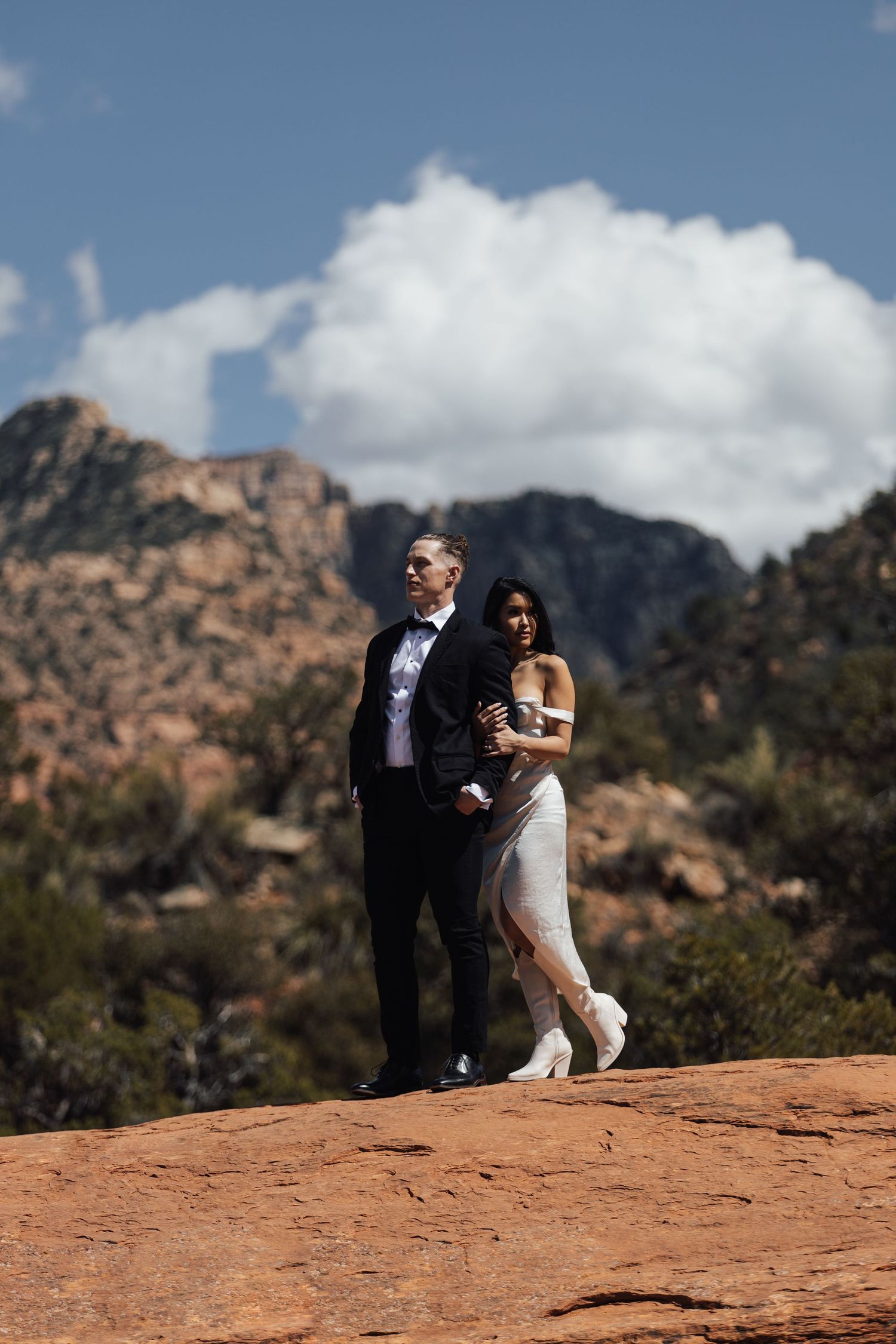 Wedding couple Sedona Arizona