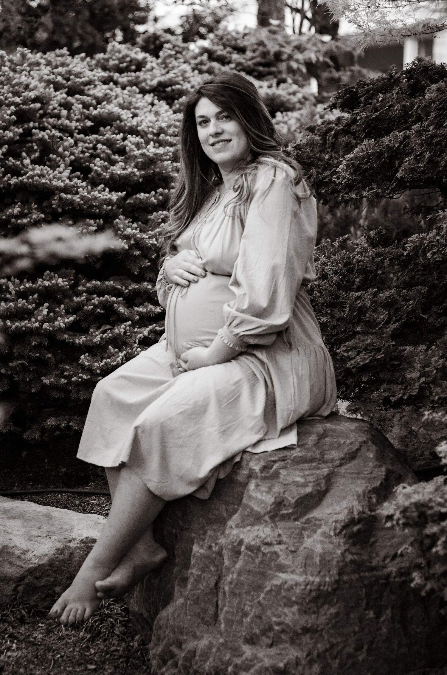 Maternity Photography Session at Loose Park Kansas City Missouri