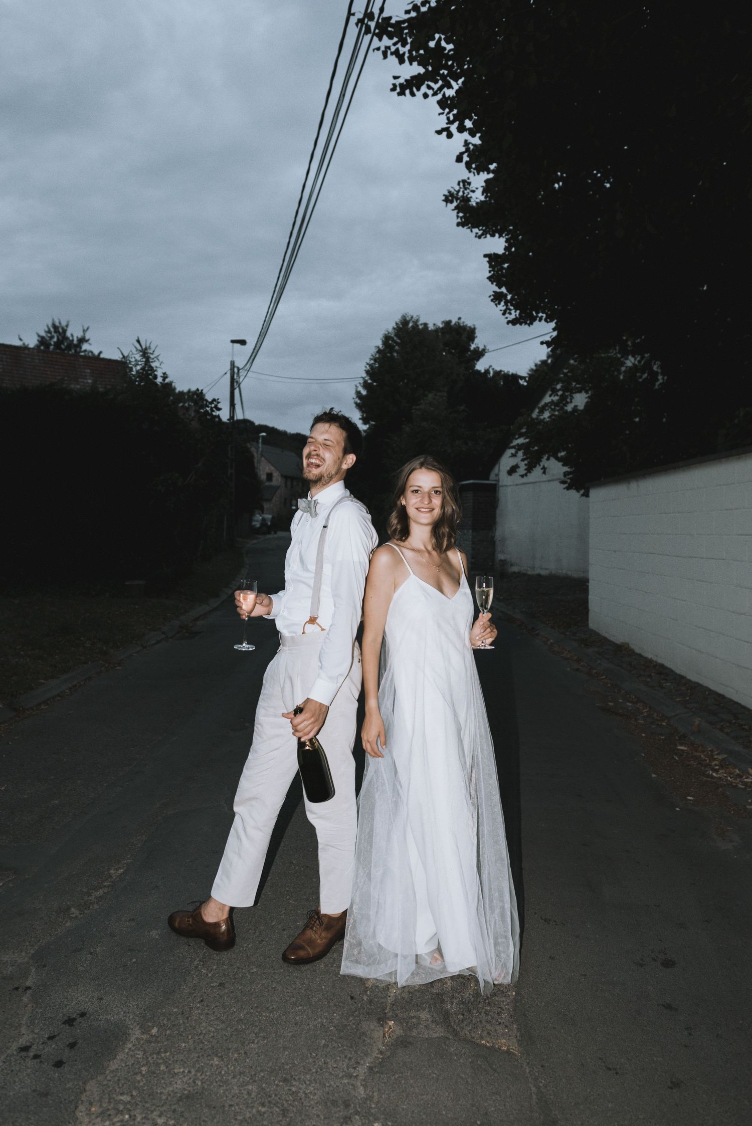 flash modern wedding photography Brussels Belgium