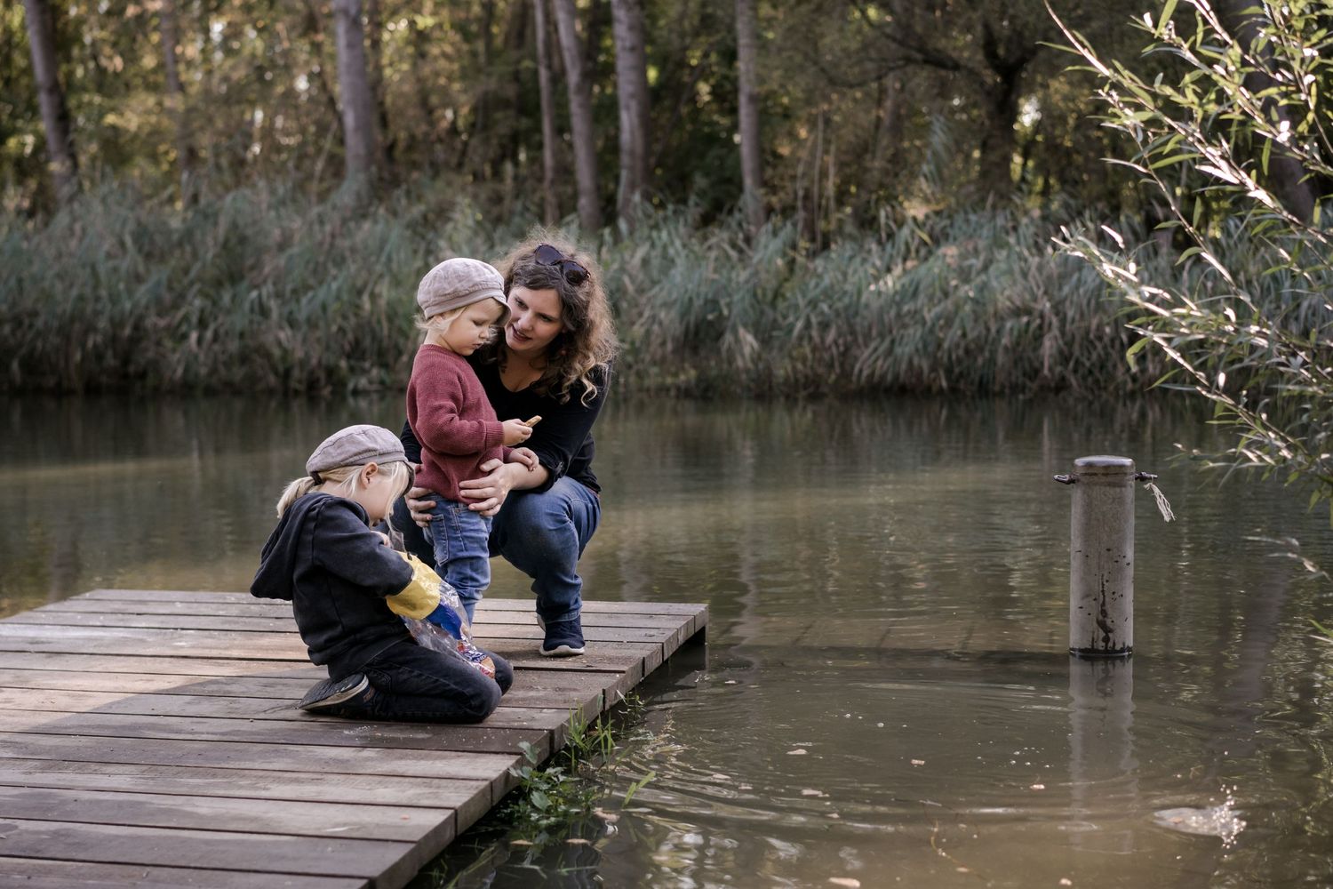 Babyfotografin Wien natürliche Familienfotos Outdoor