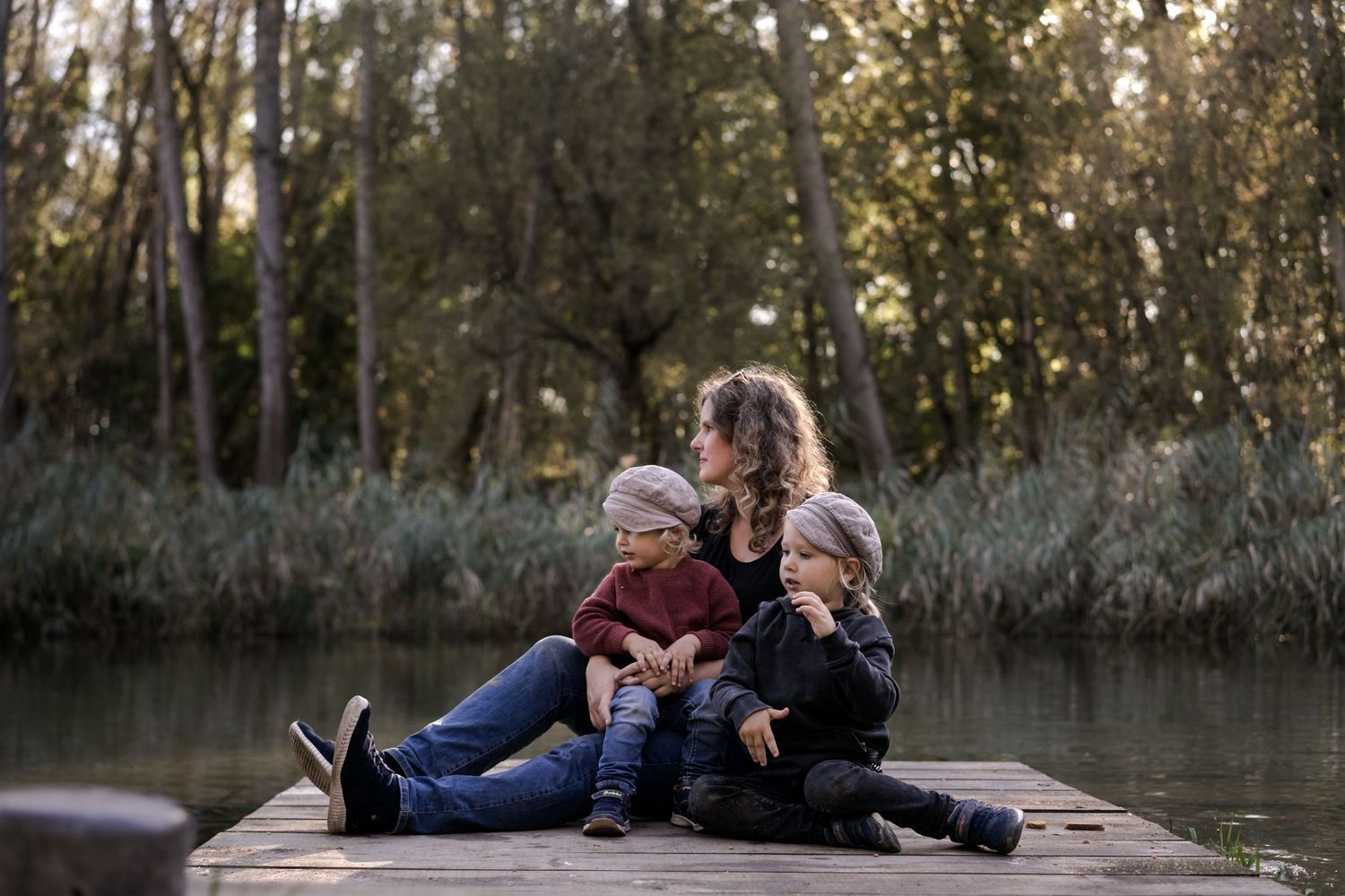 Geburts- & Familienfotografin Krems Korneuburg Stockerau Familienfoto in der Au